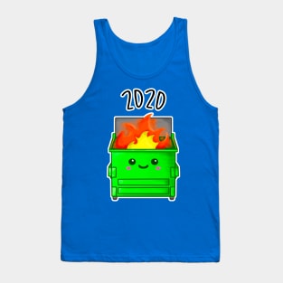 Kawaii Dumpster Fire. 2020 Tank Top